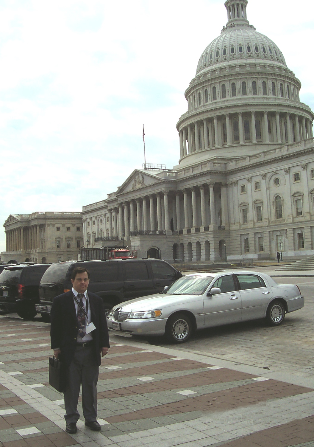 Mark Hublar in Washington, D.C.