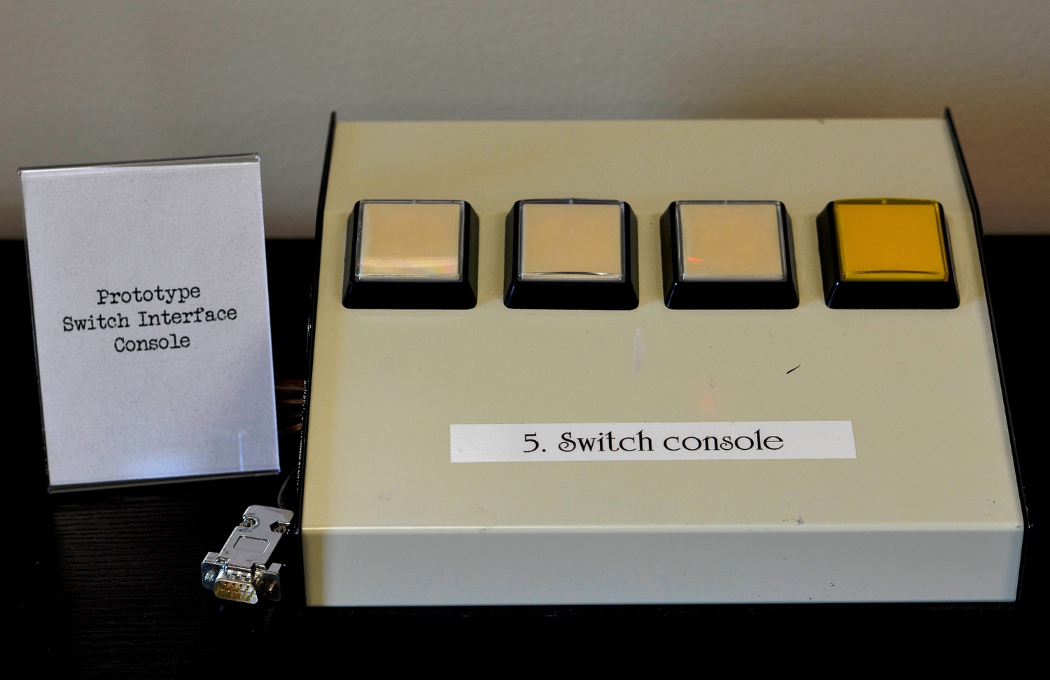 Prototype Switch Interface Console&lt;br /&gt;<br /><br />
