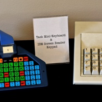 TASH Mini Keyboard and IBM Screen Reader Keypad