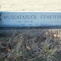 Muscatatuck Cemetery Entrance