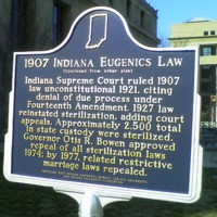 Indiana Eugenics Law Marker